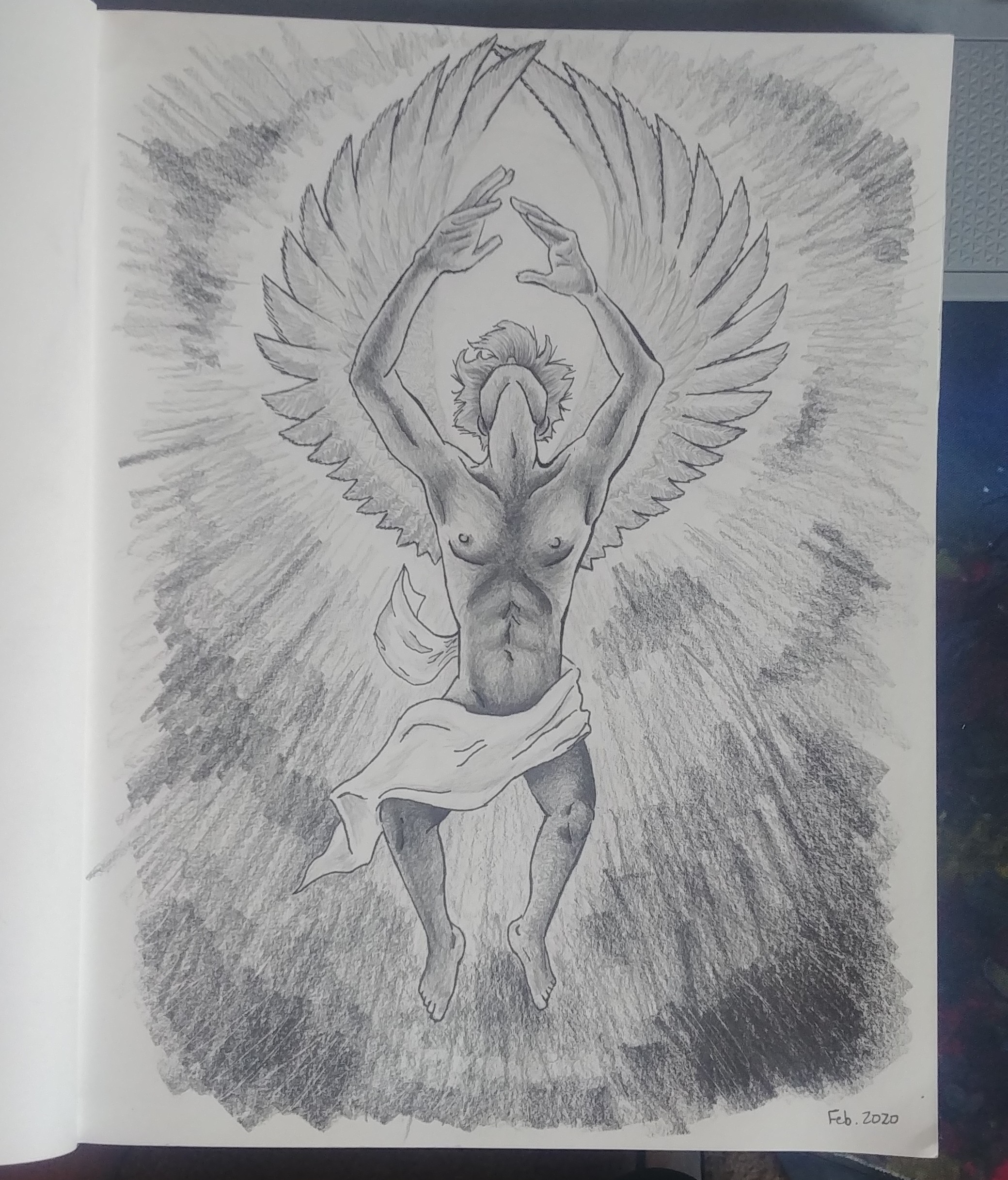 pencil on paper (Feb 2020)